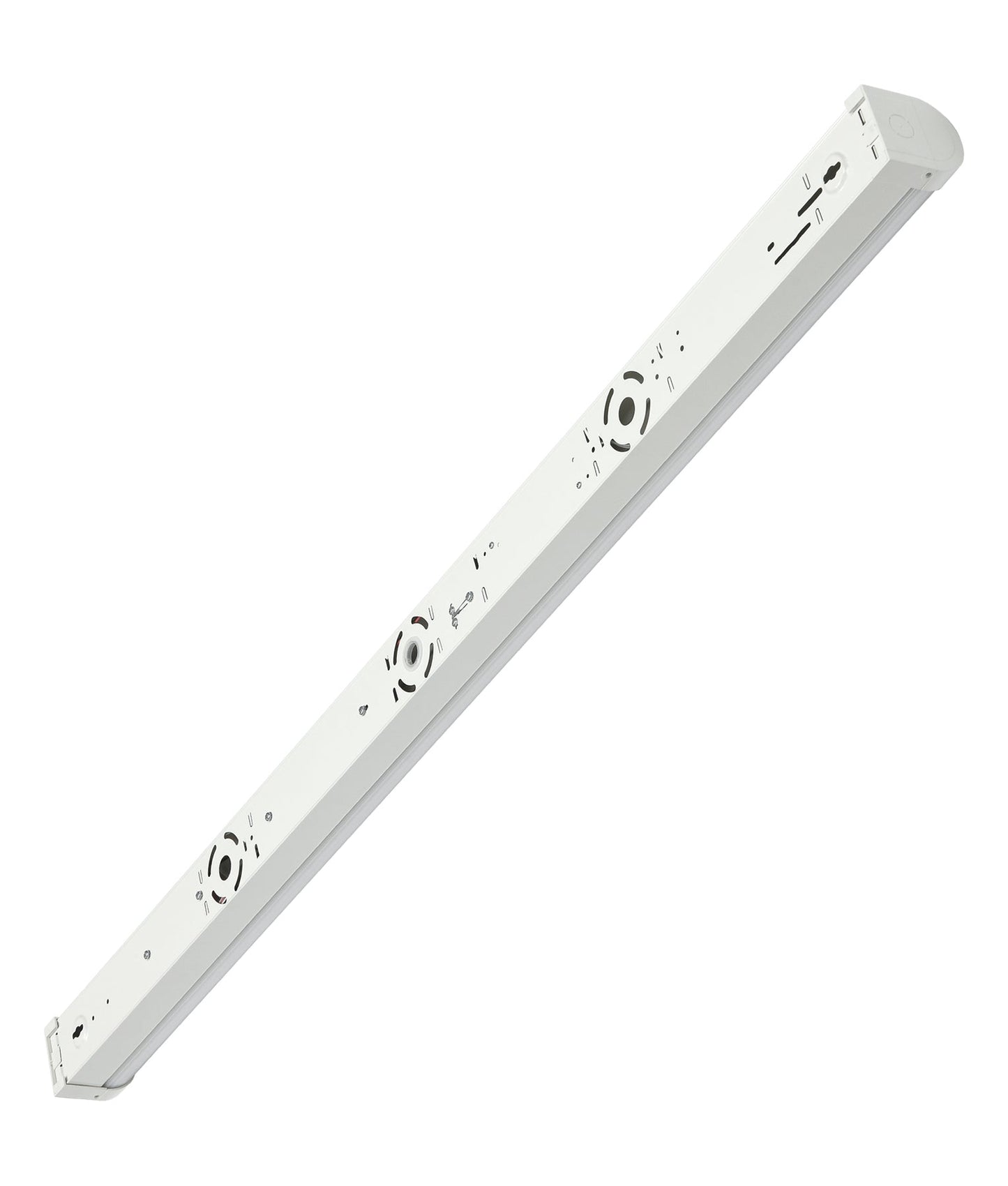 White Surface Mounted Dual Power Tri-CCT Batten Lights