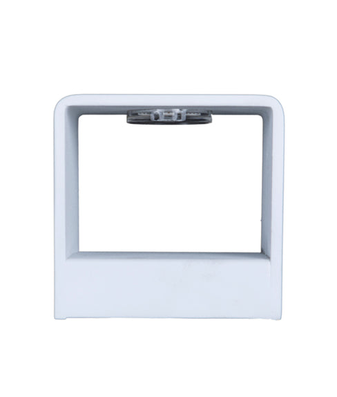 LED Interior Matte White Cube Up/Down Wall Light