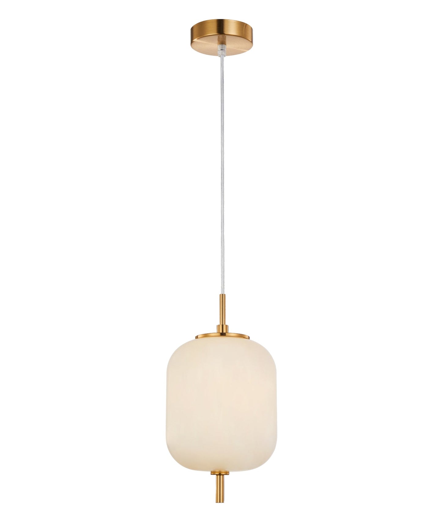 Interior Opal Matte Mirror Finish Jar Pendant Lights