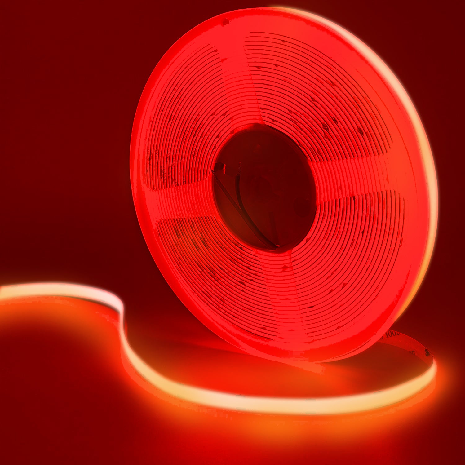 COB LED Strip 12V Flexible 5mm 8mm Width - Red – Shine Lighting