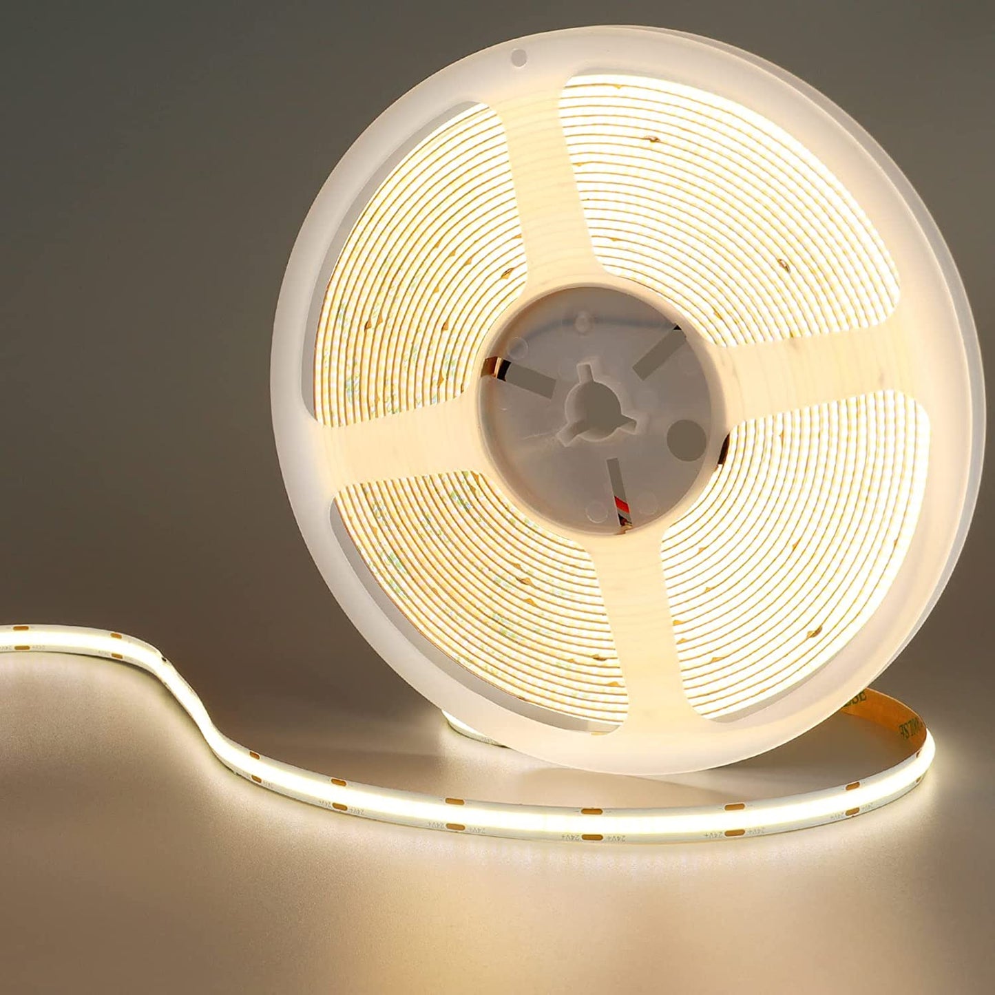 COB LED Strip 12V Flexible 5mm 8mm Width -  Natural White 4000K