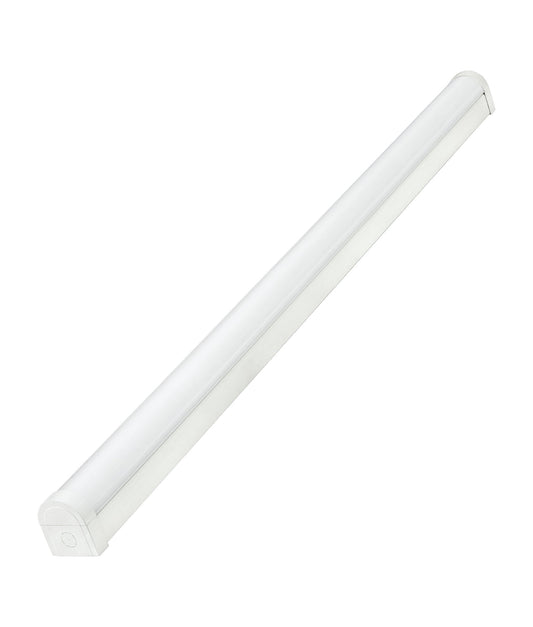 White Surface Mounted Dual Power Tri-CCT Batten Lights