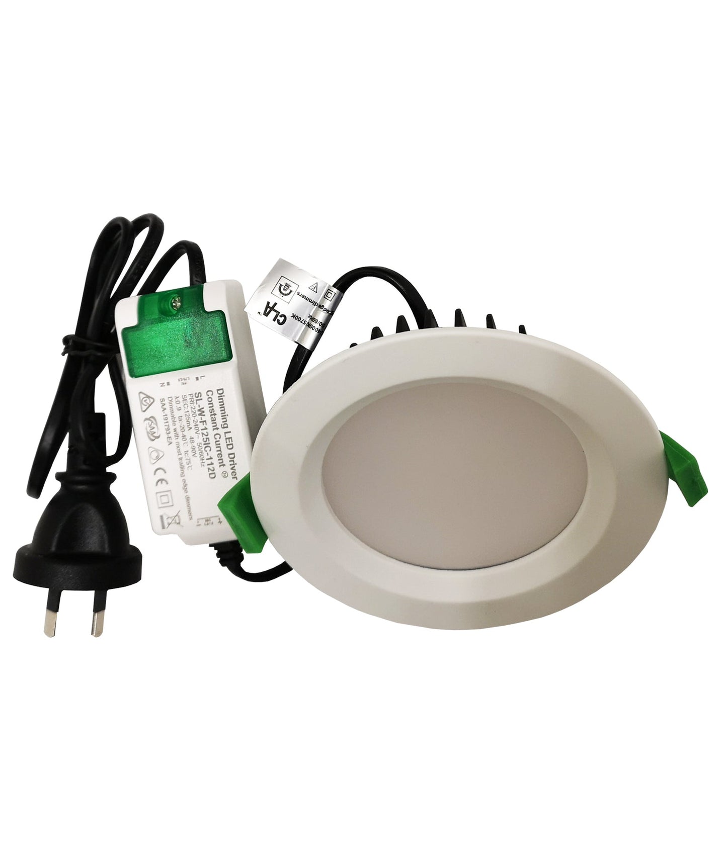 LED Dimmable Tri-Colur White Recessed Downlights - 10W/12W