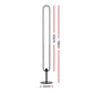 Spectrum Arc RGB LED Corner Floor Lamp - 118cm with Remote Control