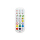 Spectrum Arc RGB LED Corner Floor Lamp - 118cm with Remote Control