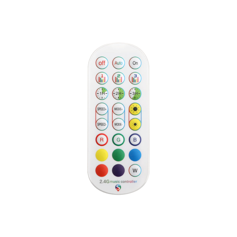 Spectrum Arc RGB LED Corner Floor Lamp - 118cm with Remote Control