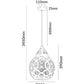 Bohemian Bell Shape Pendant Light - Black