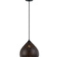 Bohemian Ellipse Shape Pendant Light - Black