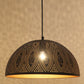 Bohemian Dome Shape Pendant Light - Black