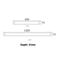 Surface Mounted LED Dimmable Tri-CCT Batten - 18W/36W
