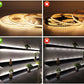 COB LED Strip 12V Flexible 5mm 8mm Width - Golden Yellow