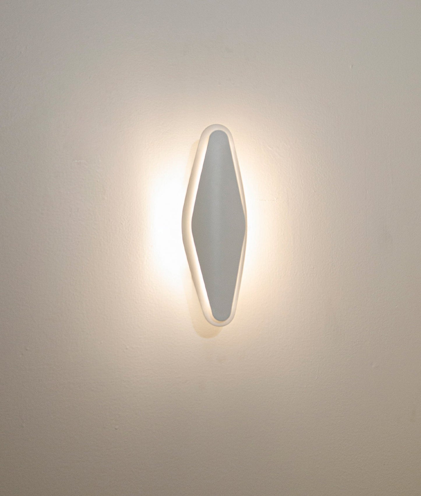 LED Tri-Colour Interior Oval Dimmable Wall Light