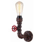 Interior Aged Iron 1xPipe Wall Light
