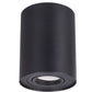 GU10 Round Gimbal Surface Mounted Ceiling Downlight - Black