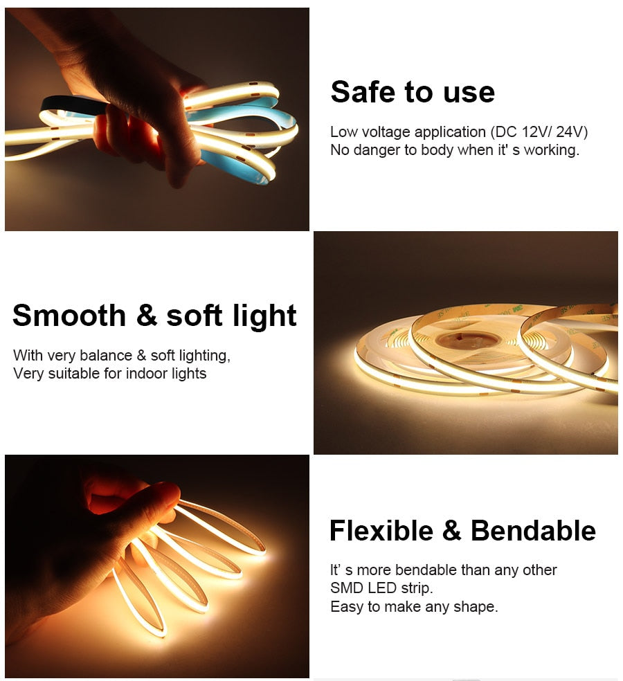 Warm yellow on sale led strip