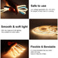 COB LED Strip 24V Flexible 5mm 8mm Width - Pink