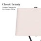 Metal X-Stand Table Lamps with Rectangular Fabric Shade (Set of 2)