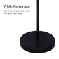 Quad Edison Bulb Floor Lamp - Contemporary Industrial Style with Four Adjustable Arms
