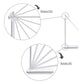 Dimmable LED Desk Lamp with Wireless Charging Pad and Touch Controls